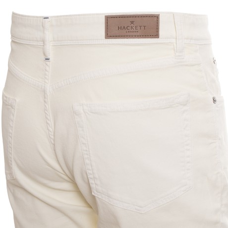 Pantalons Hackett London canvas white &mdash; photo 3