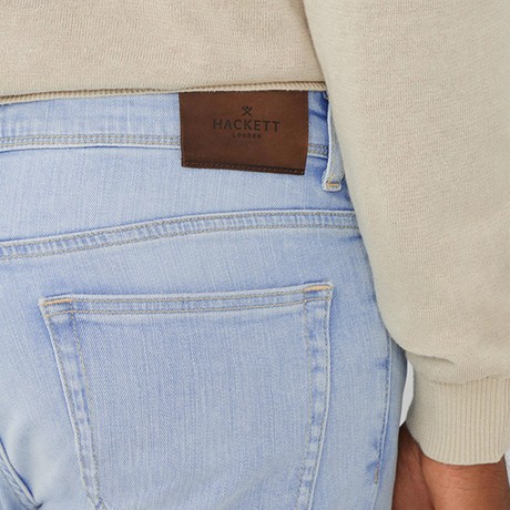 HACKETT LONDON HM212599R - LT DENIM - JEANS - Image 3