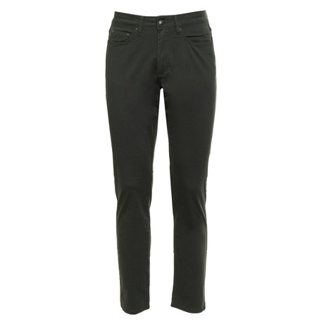 HACKETT LONDON HM212675R - DARK GREEN - PANTALONI