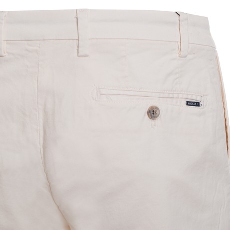 HACKETT LONDON HM212738R - CANVAS WHITE - SPODNIE - Image 3