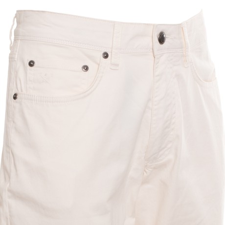 Pants Hackett London canvas white &mdash; fot 2