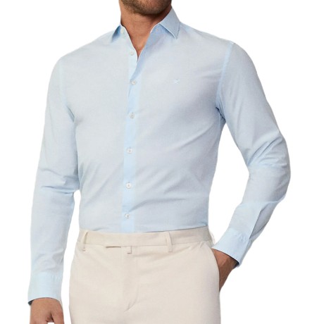HACKETT LONDON HM3010029 - SKY BLUE - SHIRTS