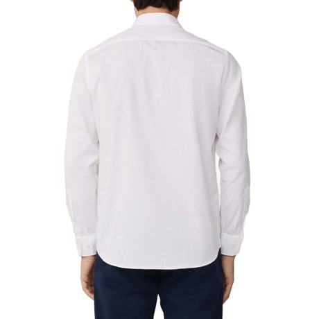 Koszule Hackett London optic white &mdash; zdjęcia 2