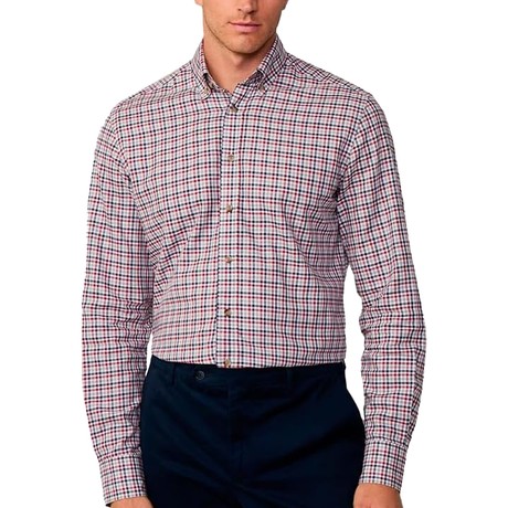 HACKETT LONDON HM3010044 - RED - CAMICIE