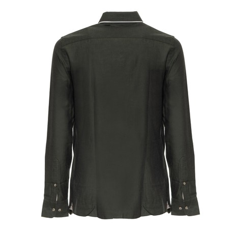 HACKETT LONDON HM3010065 - GREEN - SHIRTS - Image 2