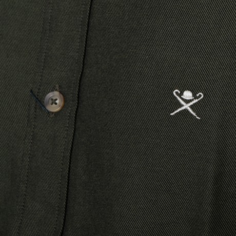 HACKETT LONDON HM3010065 - GREEN - SHIRTS - Image 3