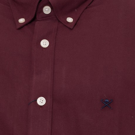 HACKETT LONDON HM3010122 - BURGUNDY RED - SHIRTS - Image 2