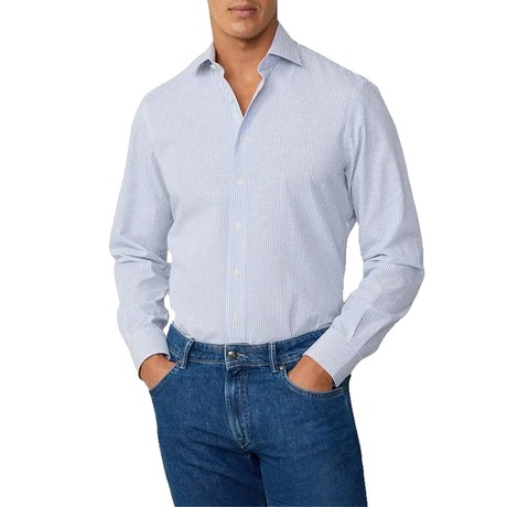 HACKETT LONDON HM3010288 - BLUE - SHIRTS - Image 2