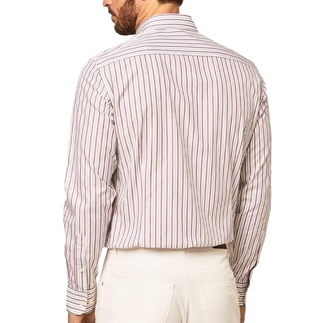 HACKETT LONDON HM309351 - WHITE/BERRY - CAMICIE - Image 2