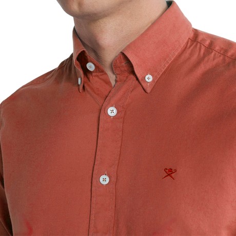 HACKETT LONDON HM309372 - RUST BROWN - CAMISAS - Image 2