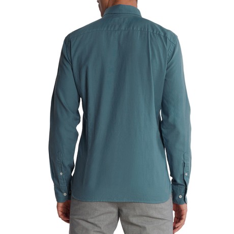 HACKETT LONDON HM309372 - VERDE PETROLIO - CAMISAS - Image 2