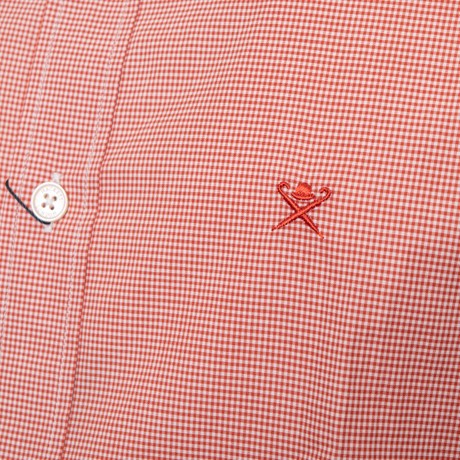 HACKETT LONDON HM309375 - WHITE/RED - MARŠKINĖLIAI - Image 2