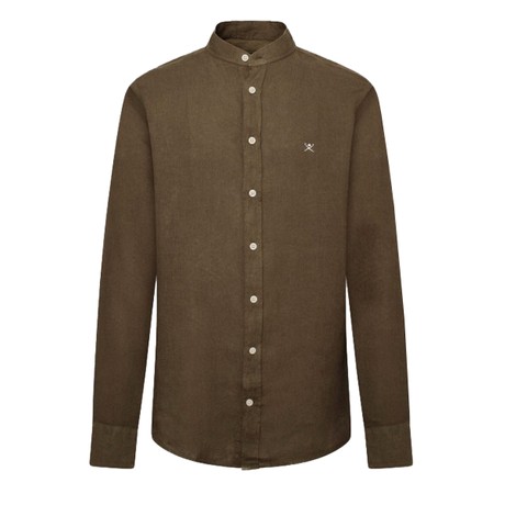 HACKETT LONDON HM309383 - BROWN - MARŠKINĖLIAI - Image 2