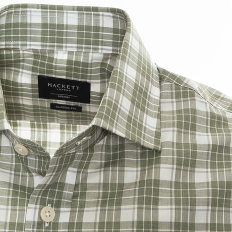 HACKETT LONDON HM309398 - WHITE|GREEN - SHIRTS - Image 2