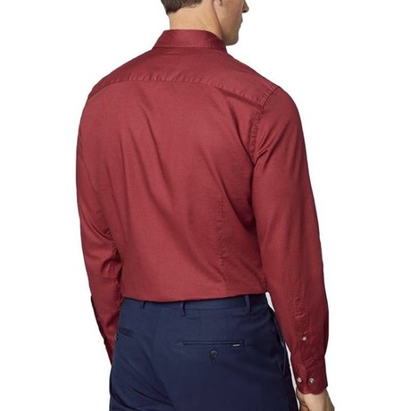 HACKETT LONDON HM309659 - BERRY - MARŠKINĖLIAI - Image 2