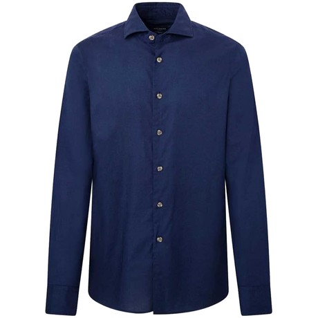 HACKETT LONDON HM309659 - NAVY - KOSZULE