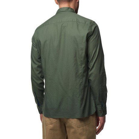 HACKETT LONDON HM309659 - GREEN - MARŠKINĖLIAI - Image 2