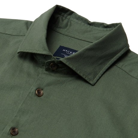 HACKETT LONDON HM309659 - GREEN - MARŠKINĖLIAI - Image 3