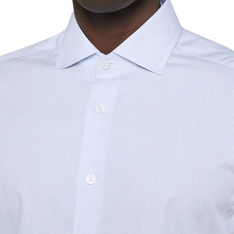 HACKETT LONDON HM309778 - BLUE/WHITE - CAMICIE - Image 3