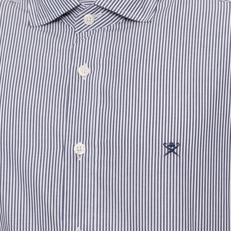 HACKETT LONDON HM309908 - NAVY/WHITE - CAMICIE - Image 2
