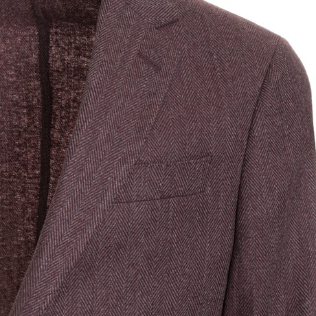 HACKETT LONDON HM443302R - BURGUNDY/GREY - BLAZERS - Image 3