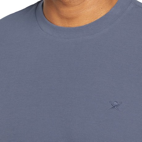 HACKETT LONDON HM500908 - CHAMBRAY BLUE - T SHIRT - Image 3