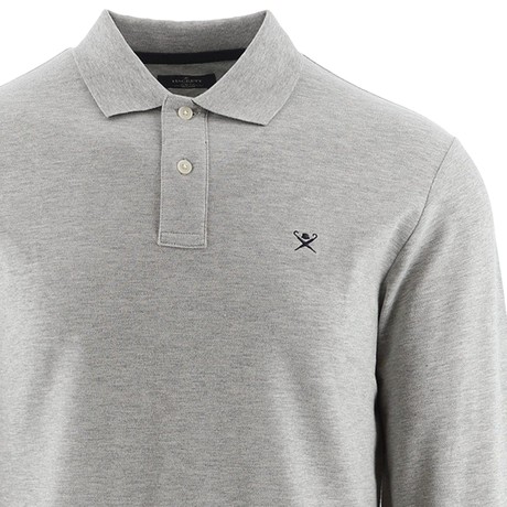 HACKETT LONDON HM550887 - LIGHT GREY MARL - POLOS - Image 3