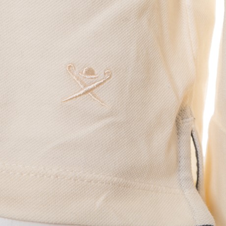 HACKETT LONDON HM550945 - OFF WHITE - KOSZULKI POLO - Image 3