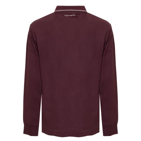 Polo Hackett London maroon red|white &mdash; fot 2