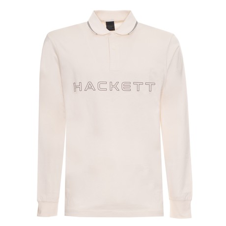 Polo Hackett London ecru white &mdash; fot 1
