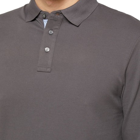 HACKETT LONDON HM550990 - DARK GREY - POLO - Image 3