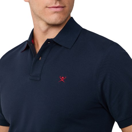 HACKETT LONDON HM562363 - NAVY - POLO SHIRTS - Image 2