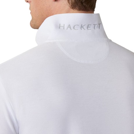 HACKETT LONDON HM562363 - OPTIC WHITE - POLO SHIRTS - Image 3