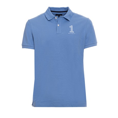HACKETT LONDON HM562934 - DUSTY BLUE - POLO SHIRTS