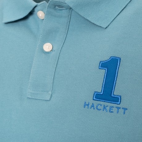 HACKETT LONDON HM562934 - ADRIATIC BLU - POLO SHIRTS - Image 2