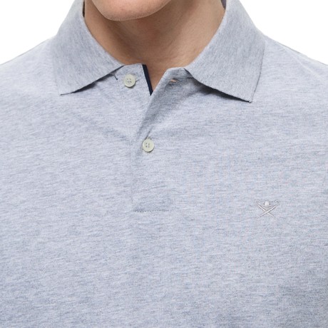 HACKETT LONDON HM562957 - LIGHT GREY MARL - KOSZULKI POLO - Image 3