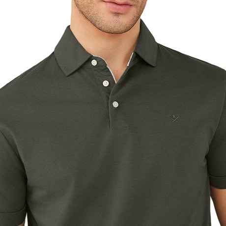 HACKETT LONDON HM563205 - KHAKI - POLO SHIRTS - Image 3
