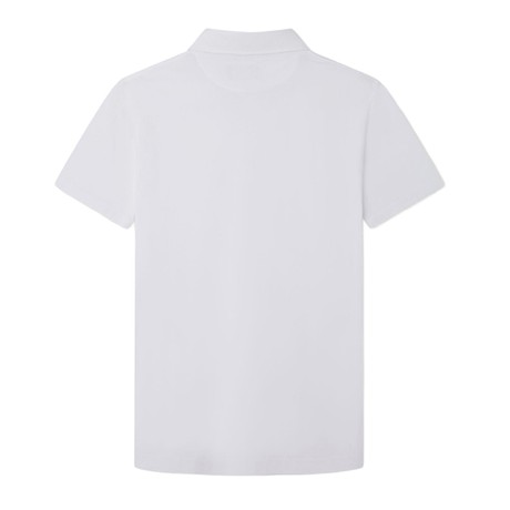 HACKETT LONDON HM563257 - OPTIC WHITE - TRICOURI POLO - Image 2
