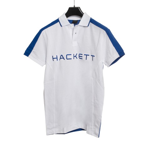 HACKETT SPORT HM563307 - WHITE|BLUETTE - TRICOURI POLO