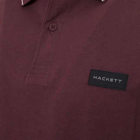 HACKETT SPORT HM563376 - MAROON RED - POLO SHIRTS - Image 3
