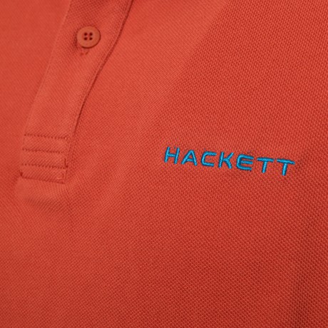 HACKETT SPORT HM563463 - ORANGE|CELESTE  - POLOS - Image 2