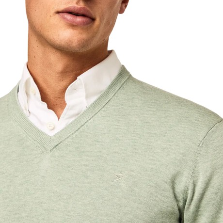 HACKETT LONDON HM702921 - DUSTY GREEN - KOSZULKI - Image 2