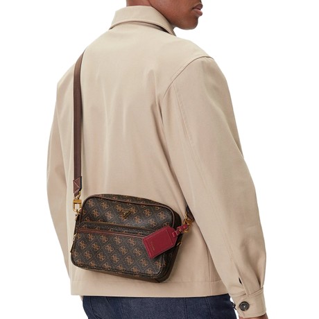 Borse Guess brown/ochre &mdash; foto 3