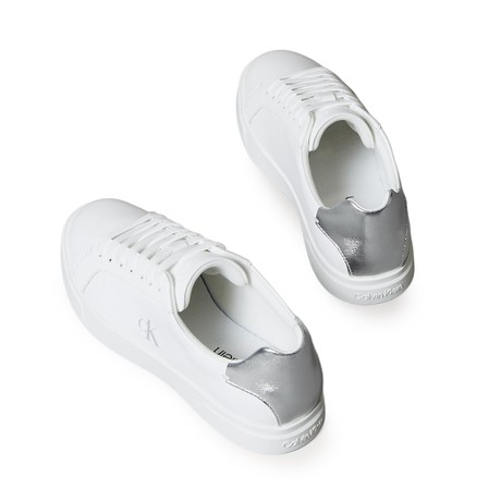 CALVIN KLEIN HW0HW02846 - Bright White/Silver - SCARPE - Image 3