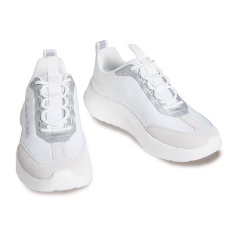 CALVIN KLEIN HW0HW03149 - Bright White/Silver - BUTY - Image 2