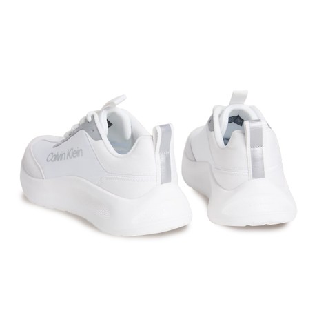 CALVIN KLEIN HW0HW03149 - Bright White/Silver - BUTY - Image 3