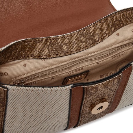 GUESS HWAG93 - NATURAL/LATTE LOGO             - TOREBKI - Image 3