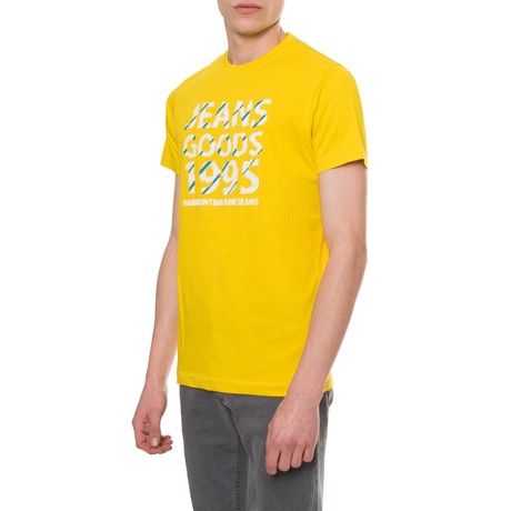 HARMONT & BLAINE JEANS I0BJ040 - GIALLO - T SHIRT - Image 2