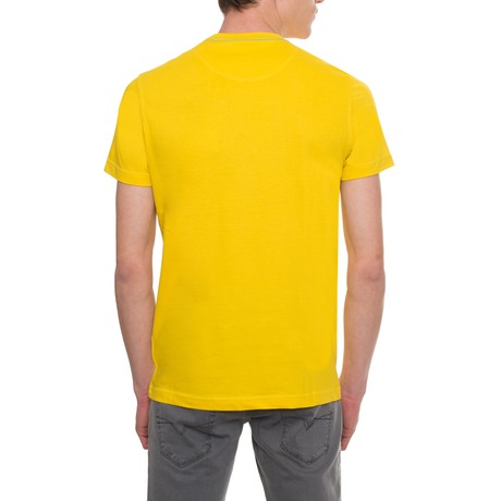 HARMONT & BLAINE JEANS I0BJ040 - GIALLO - T SHIRT - Image 3