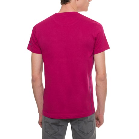 HARMONT & BLAINE JEANS I0BJ28 - FUXIA - T SHIRT - Image 3
